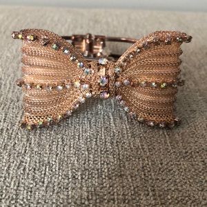 Betsey Johnson Bow Bracelet